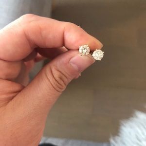 Diamond Stud Earrings